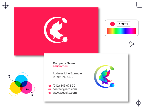 Aesthetic Visiting Card Design