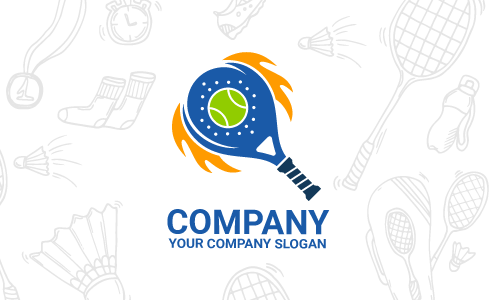 badminton logo tasarımı