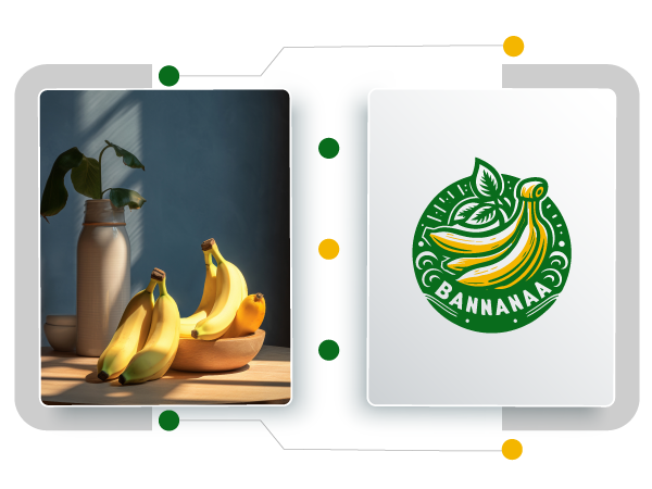 Créateur de logo de banane