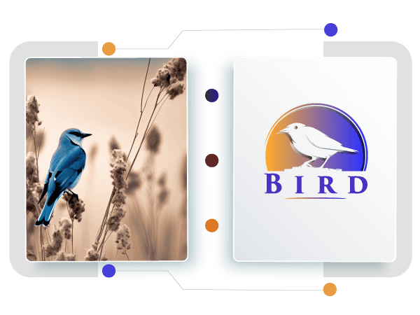 creatore di logo di uccelli
