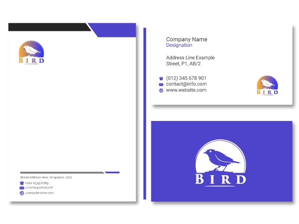 creador de logotipos de pájaros