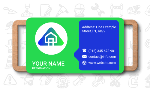 builder business card