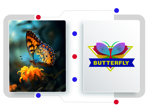 butterfly logo creator