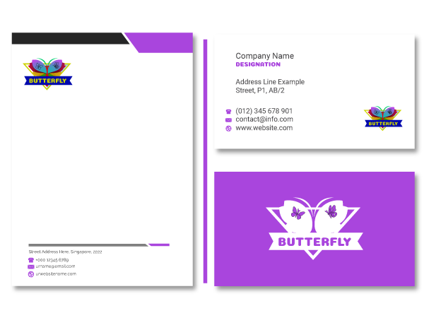 butterfly logo maker
