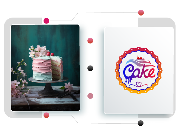 cake logo creator