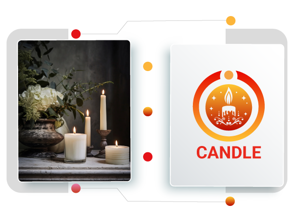 candle logo creator
