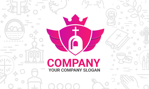 kilise logo tasarımı