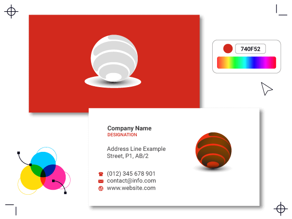 circle business card