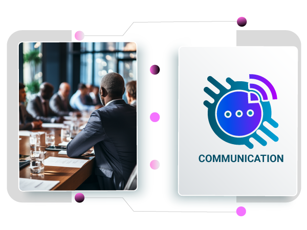communication logo creator