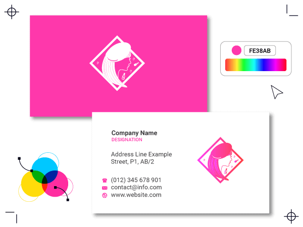 cosmetic business card maker