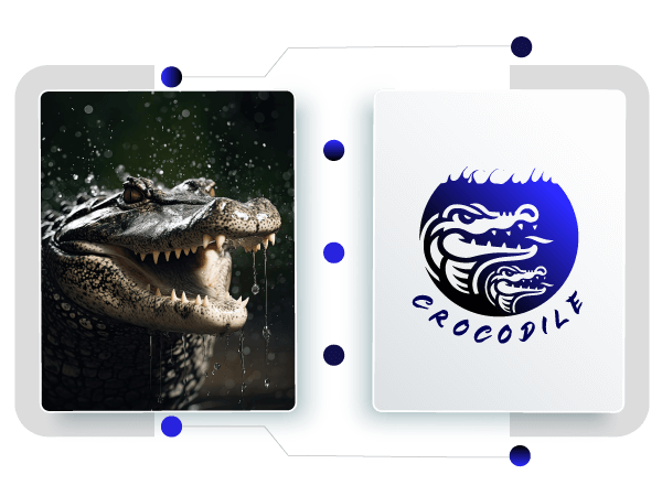 Crocodile Logo creator