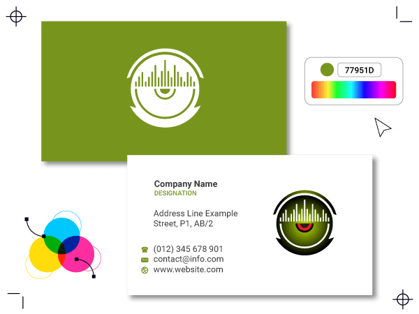 dj business card maker