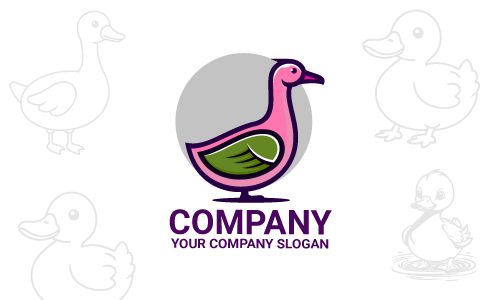 Logo-Design mit Ente