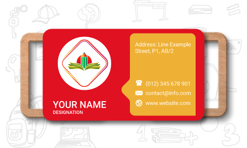 Education Business Card Design