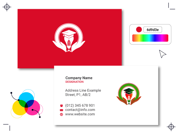 Education Visiting Card Design