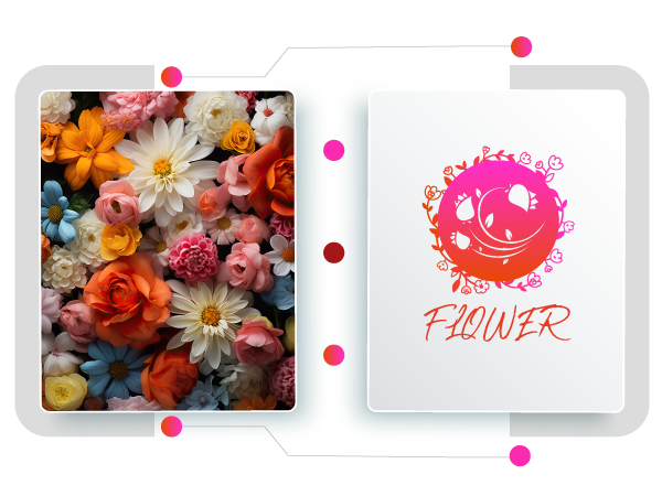 Blumen Logo Ersteller
