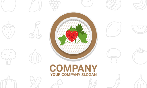 desain logo buah