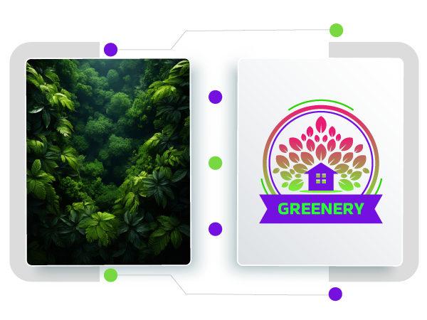greenery logo creator
