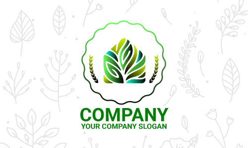 greenery logo design