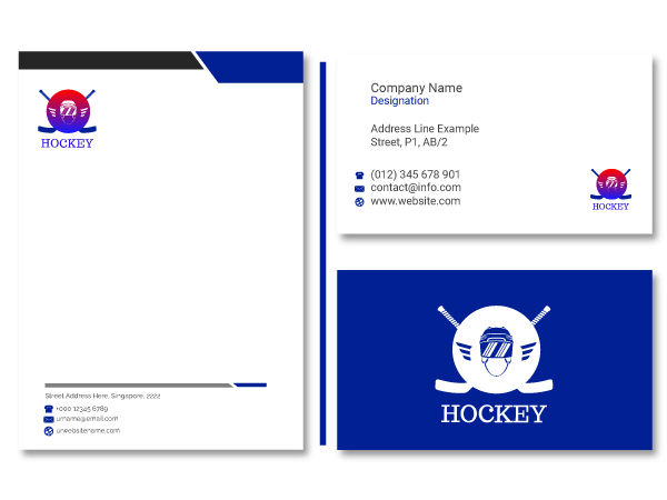 hockey logo maker