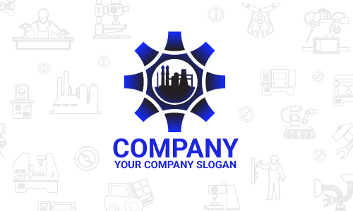Industrielles Logo Design
