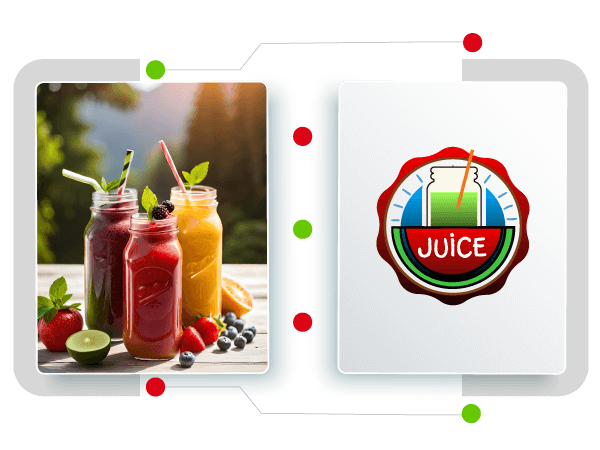 juice logo creator