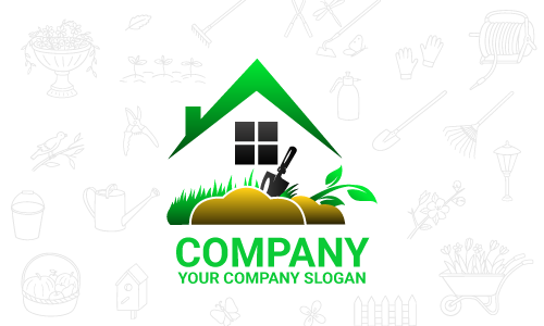 Logo-Design für den Landschaftsbau