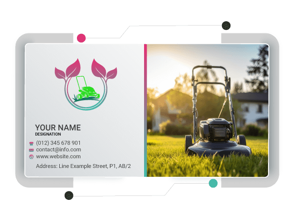 lawn care business-card