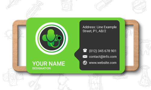 medical business card