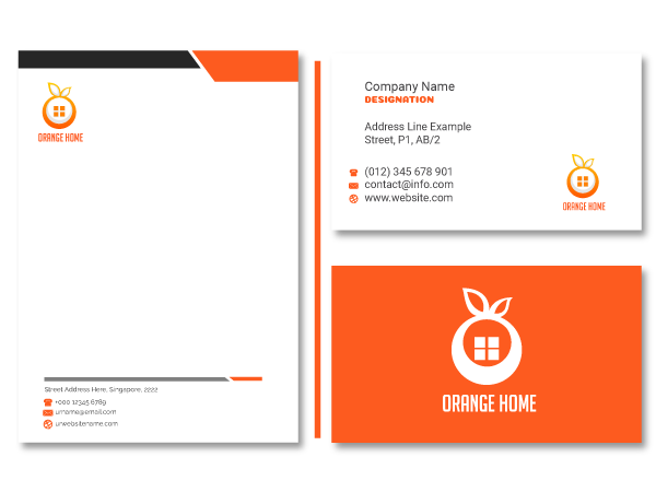 orange logo maker