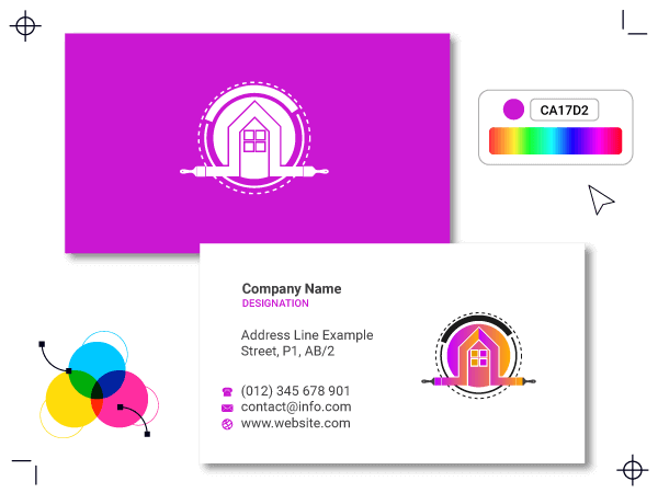 painter visiting card