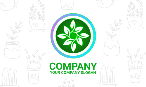 plant logo design