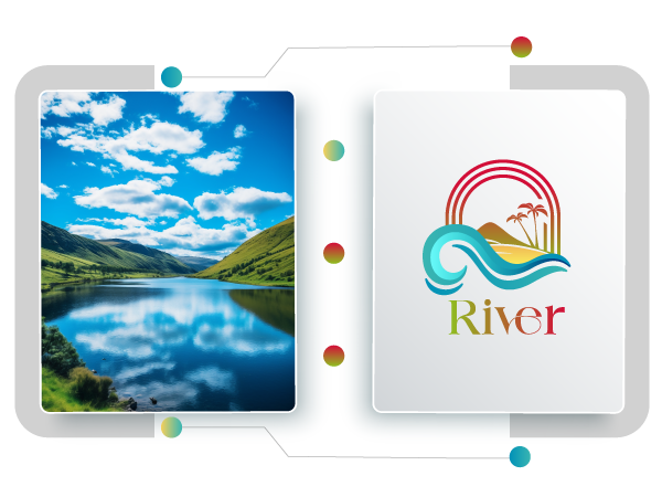 river logo creator
