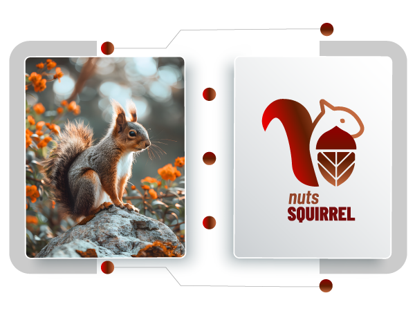 squirrel logo creator