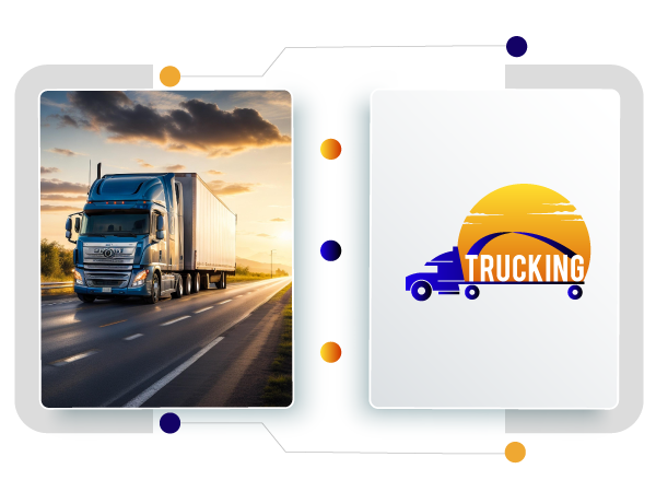 trucking logo creator