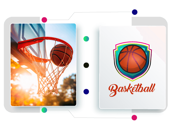 pembuat logo bola basket