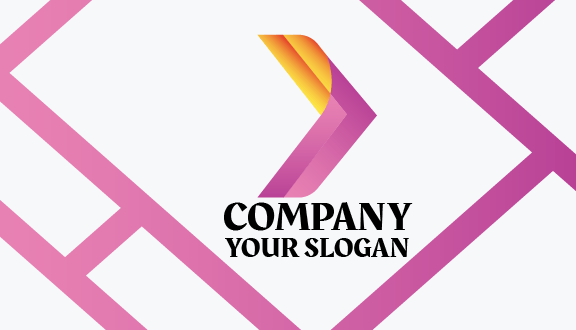 Biglietto Da Visita Aziendale Astratto