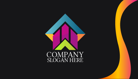 Abstract Consulting Business Card