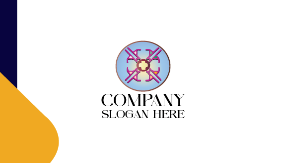 Abstract Doctor Business Card