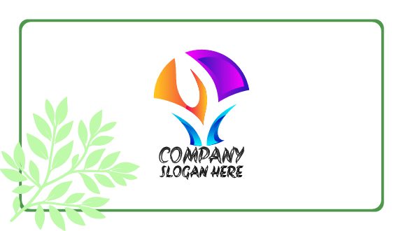 Abstract Environmental Business Card