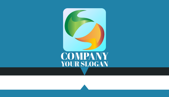 Cartão De Visita Traços De Pintura Abstratos