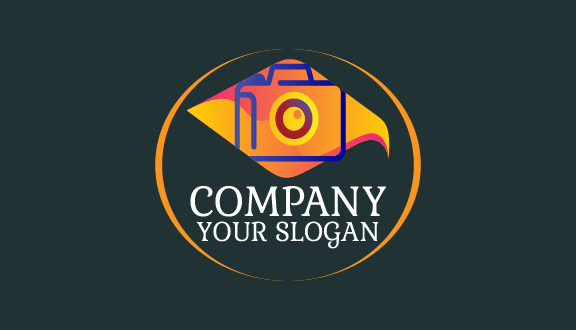 Abstract Photography Business Card