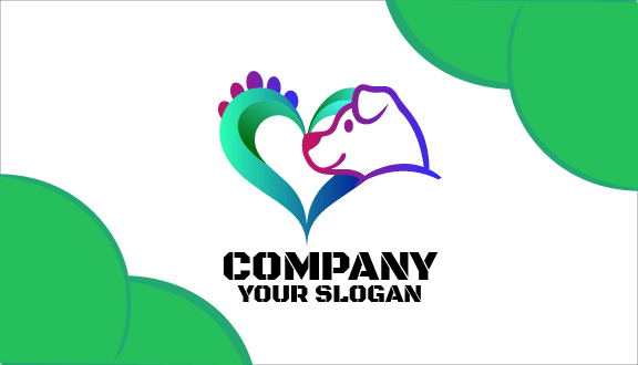 Adorable Pet Love Business Card