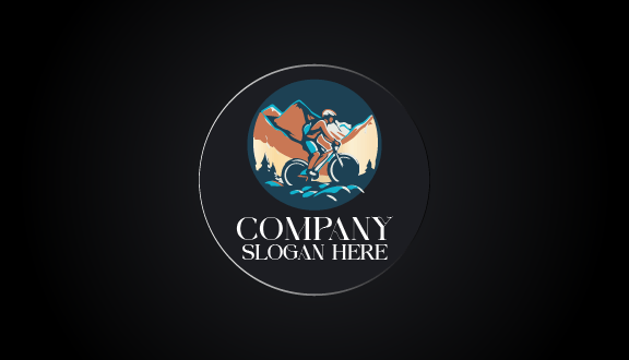 Kartu Nama Sepeda Petualangan