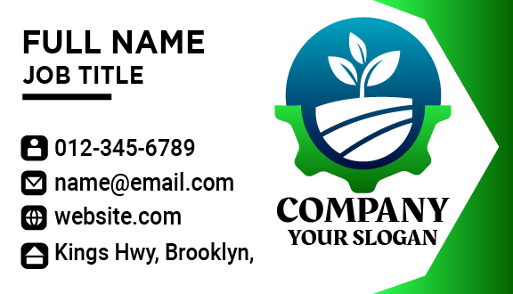 Agriculture Field Business Card