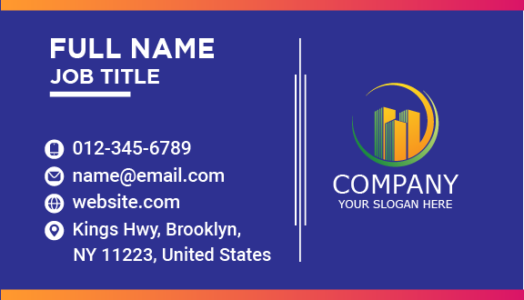 Apartment Real Estate Business Card