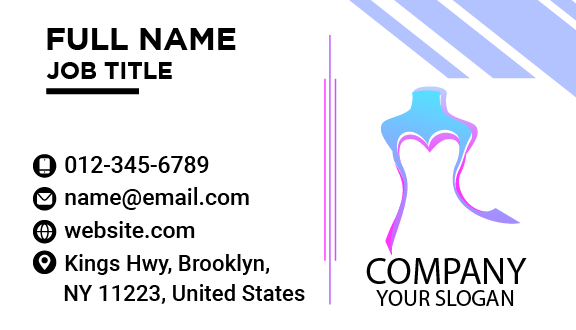 Appealing Wardrobe Boutique Business Card