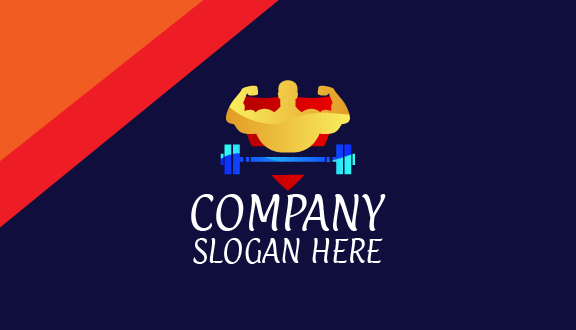 Kartu Nama Atlet Kebugaran