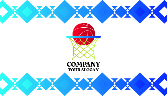 Biglietto Da Visita Della Lega Annuale Di Basket