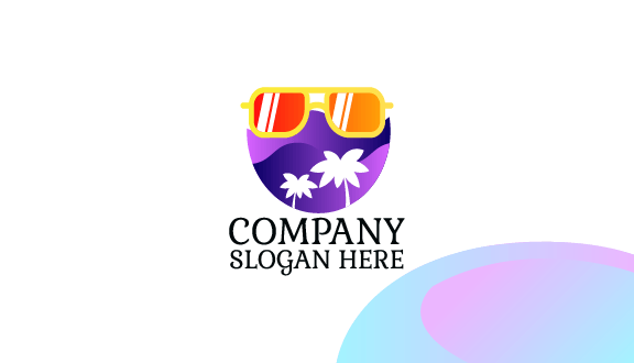 Kartu Nama Kacamata Pantai